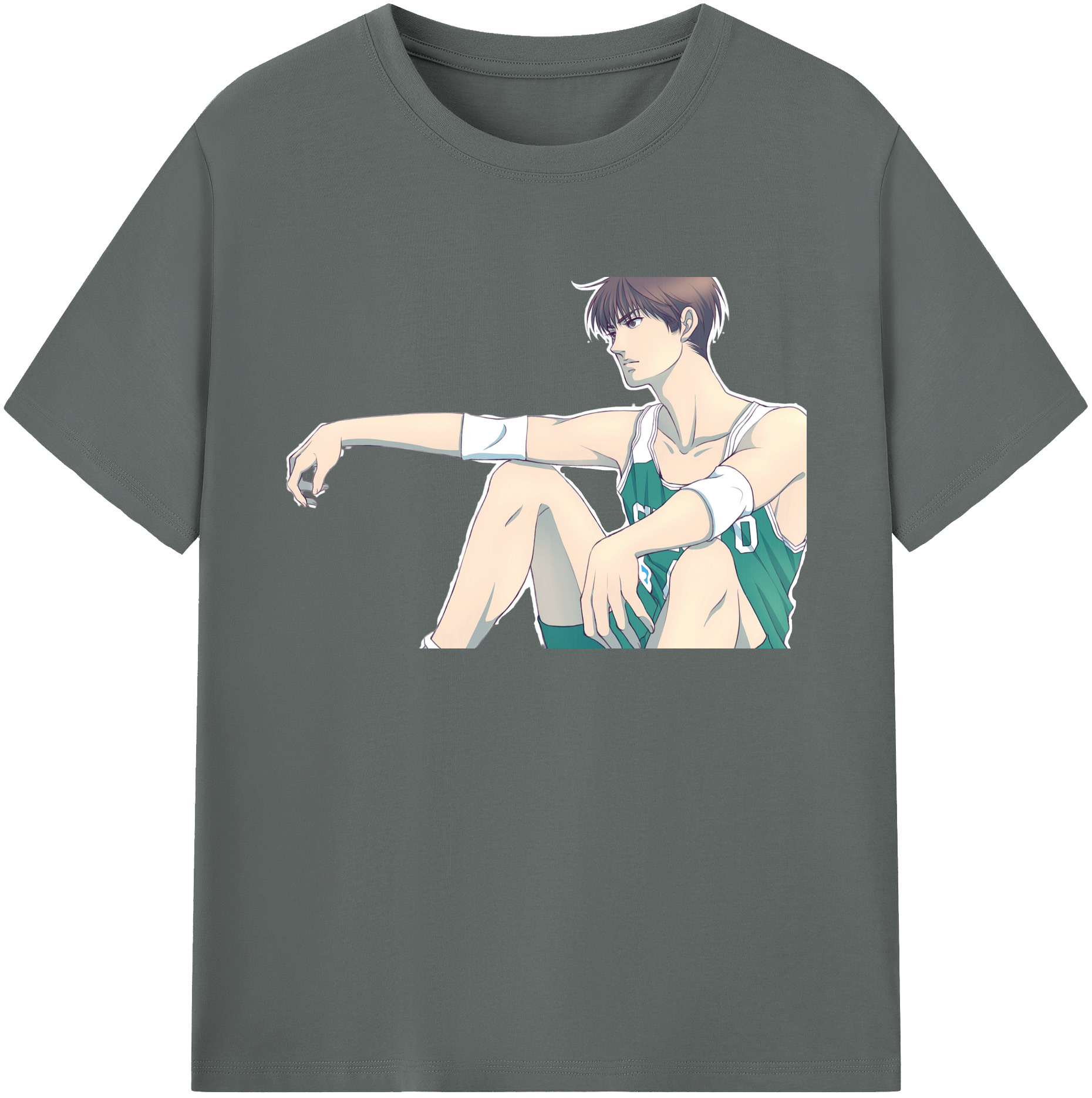 （画像用） SLAM DUNK／スラムダンク 綿100％ メンズ半袖Tシャツ｜肌触りやわらか＆通気性